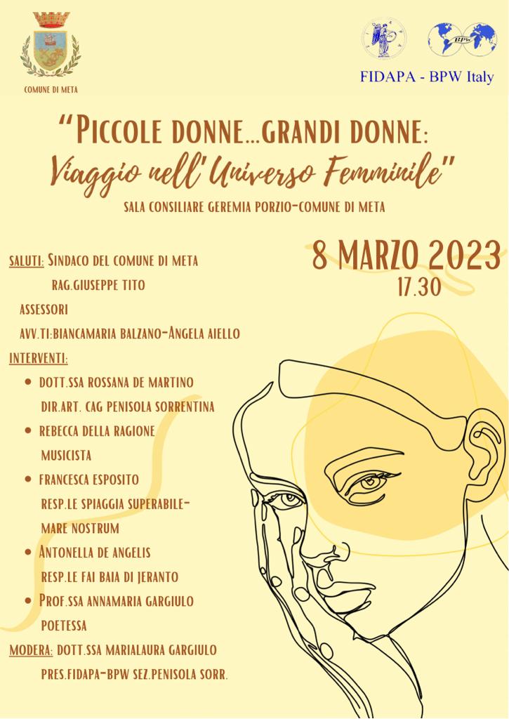 8 Marzo 2023: Viaggio nell'Universo femminile