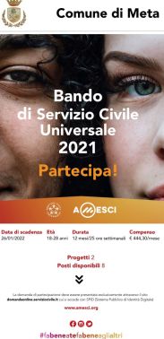 SERVIZIO CIVILE AMESCI.