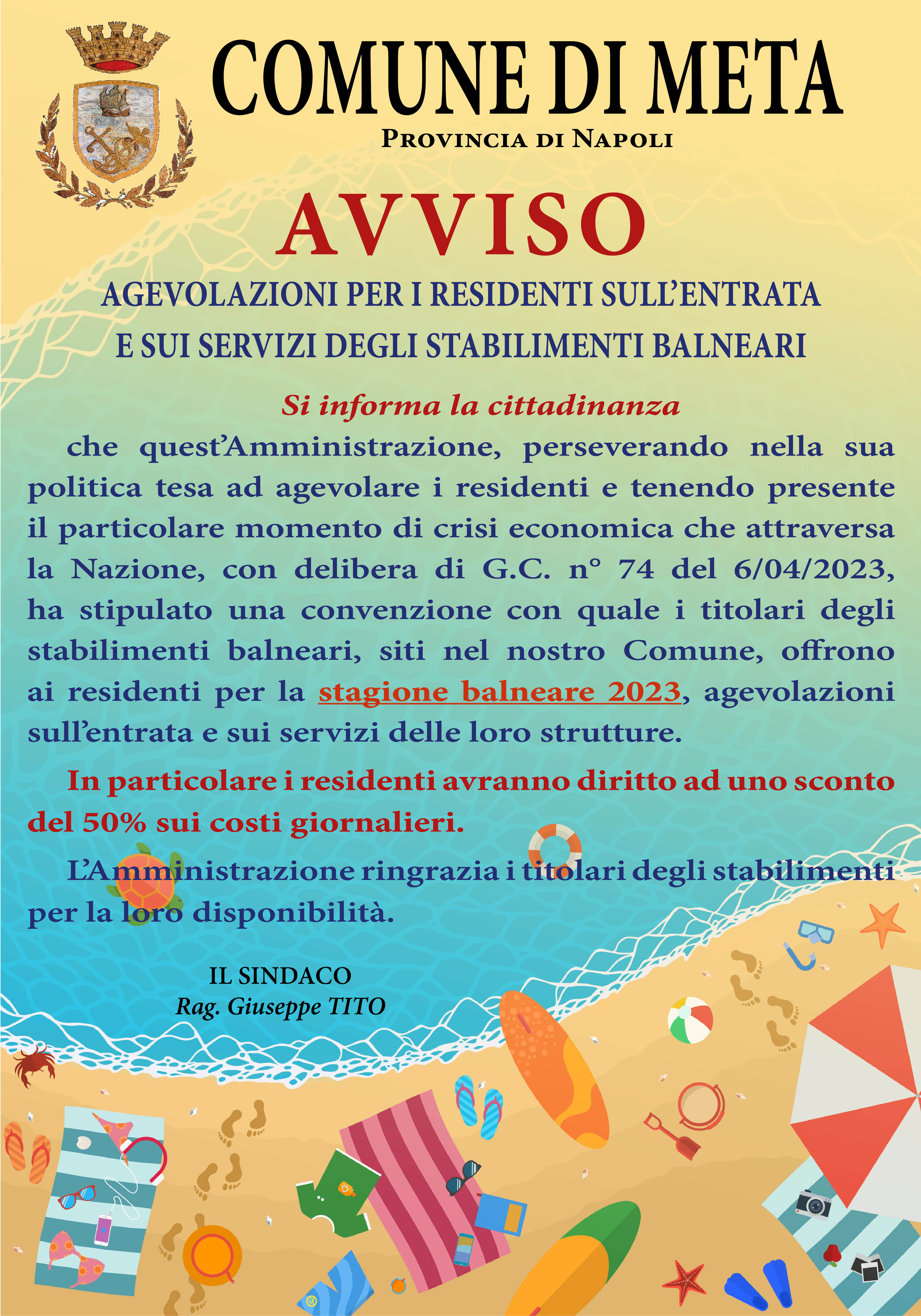 Convenzione Stabilimenti Balneari 