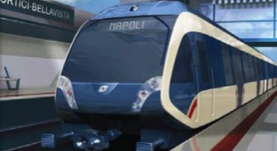 il nuovo treno della circumvesuviana